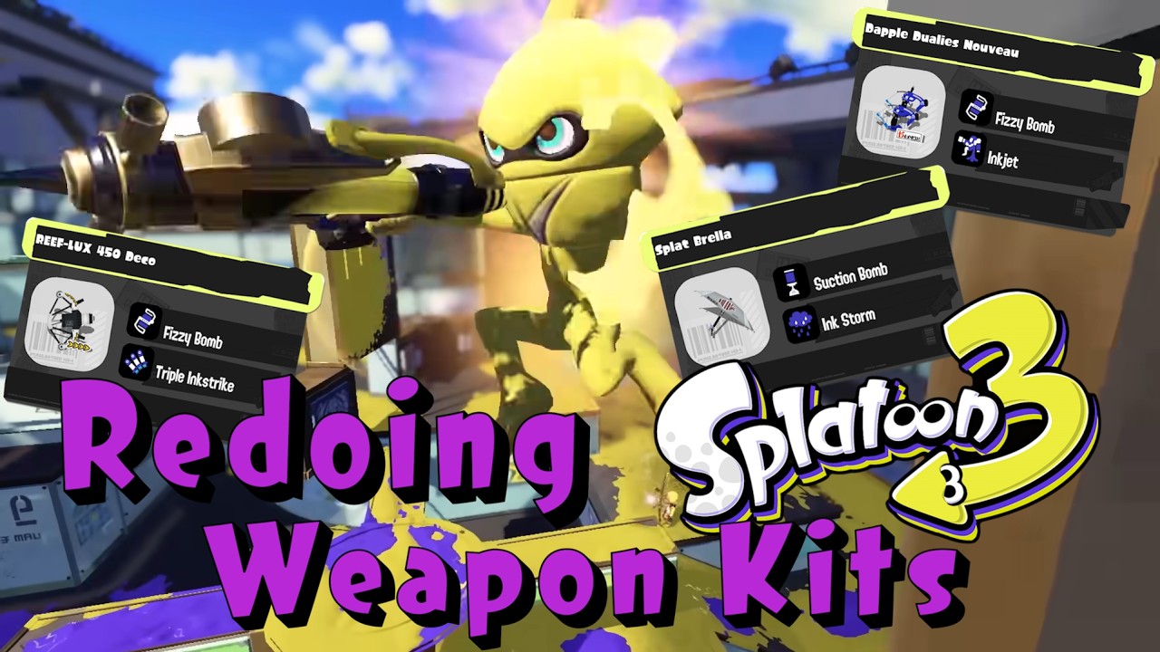 Redoing Splatoon 3's Weapon Kits