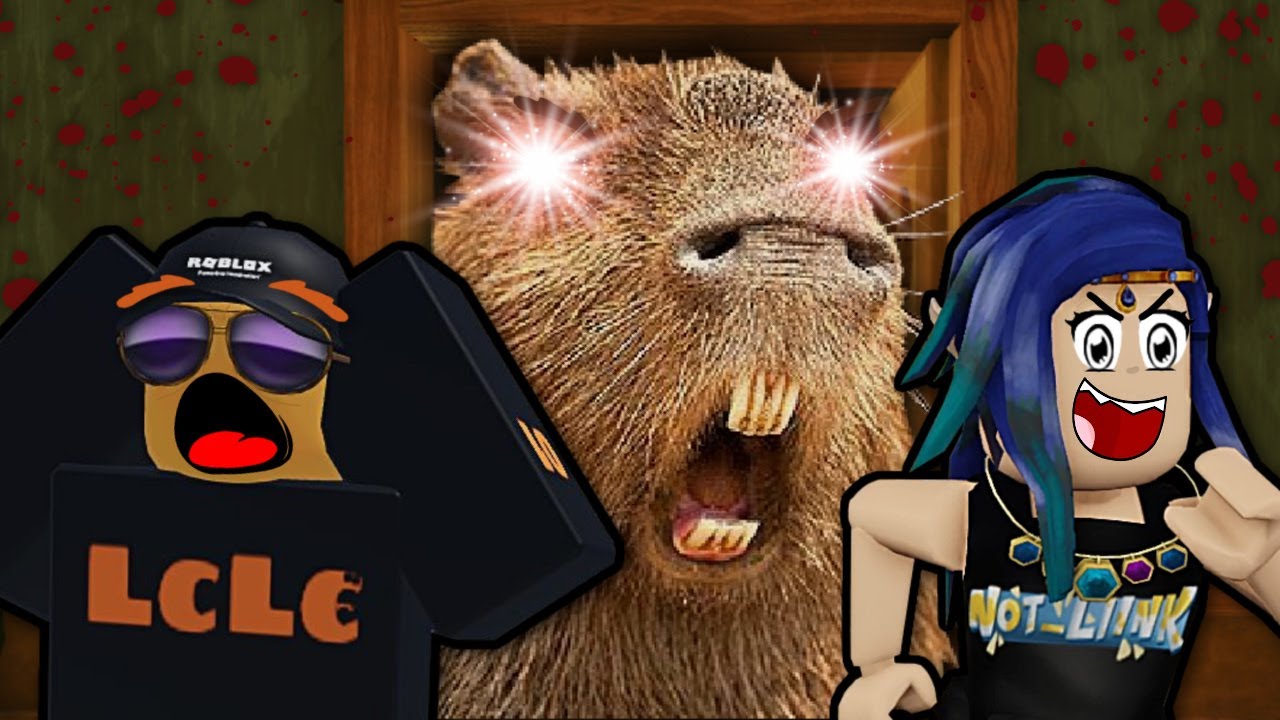 Capybara and LcLc pull up! | Roblox