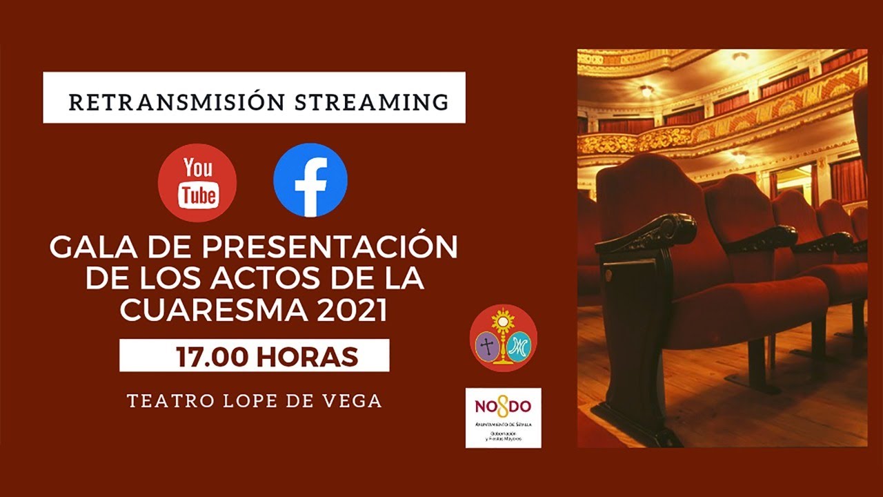 Gala de presentaci&oacute;n de los actos de la Cuaresma 2021