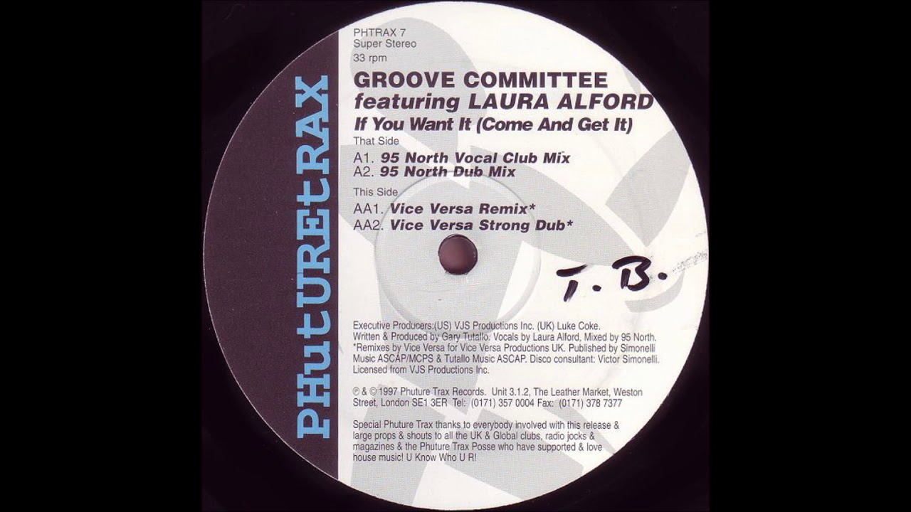 Groove Committee Featuring Laura Alford - If You Want It (Come And Get It) (95 North Vocal Club Mix)