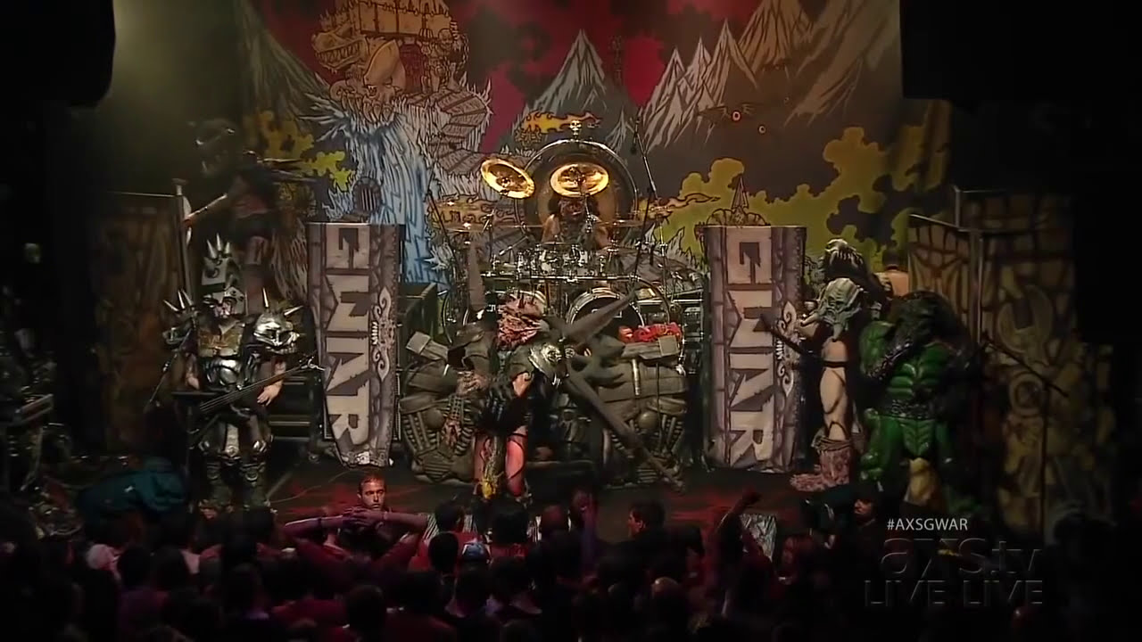 GWAR GOTHIC THEATER, DENVER, CO. 4.17.13