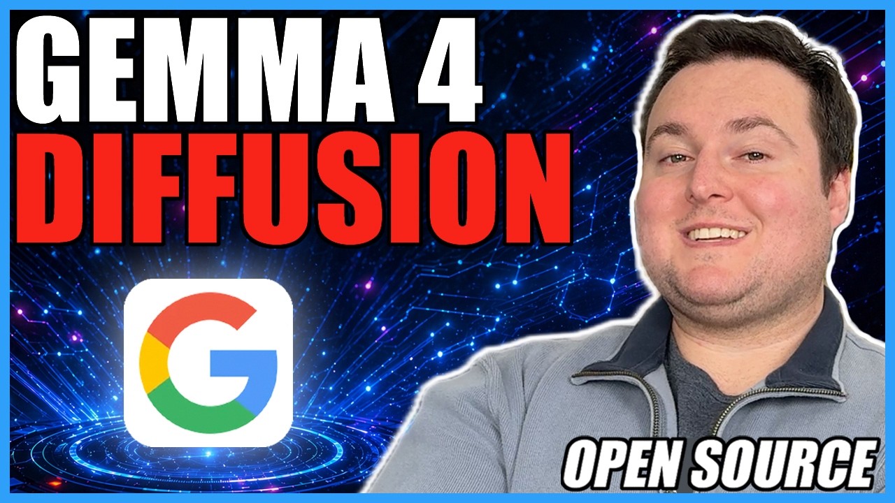Diffusion Gemma First Look & Demo &ndash; A BIG Step for Local AI Models!