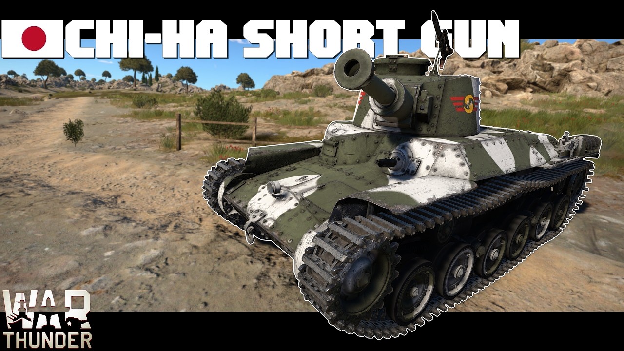 Gegner wegsprengen für gute Laune | Chi-Ha Short Gun | War Thunder |
