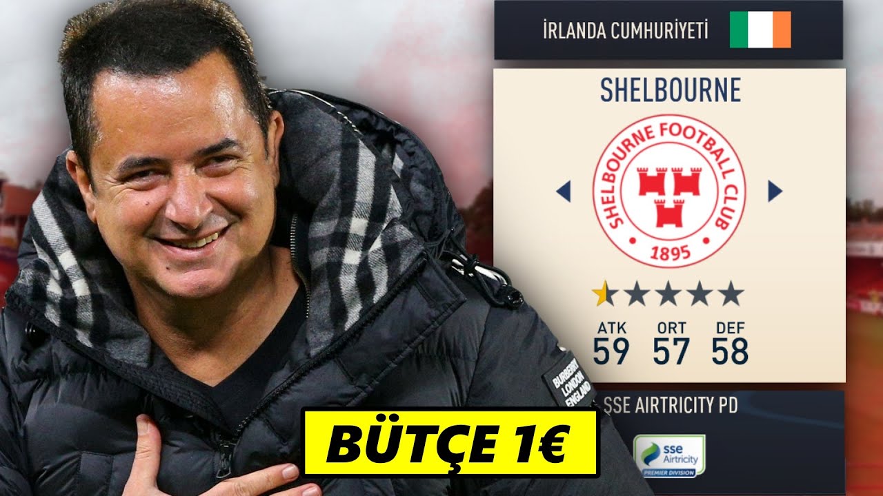 ACUN ILICALI'NIN YENİ TAKIMI SHELBOURNE FC REBUILD + İRLANDANIN EN FAKİRİ // FIFA 23 KARİYER MODU