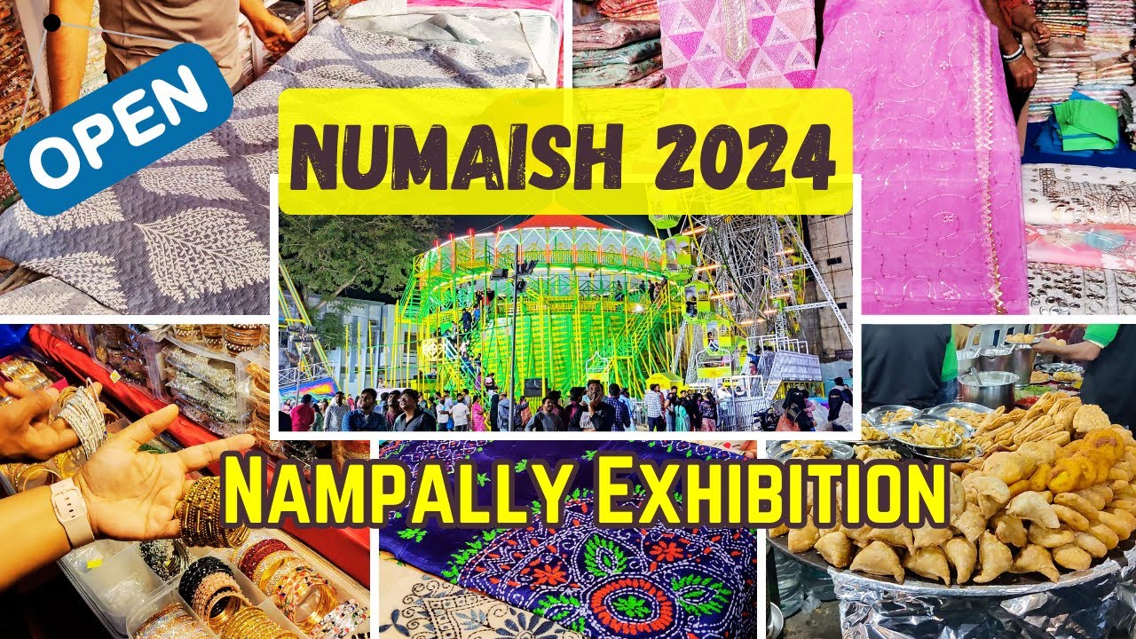 Numaish Exhibition Hyderabad 2024 | Nampally Exhibition Hyderabad 2024 Shopping | Full Tour & Prices