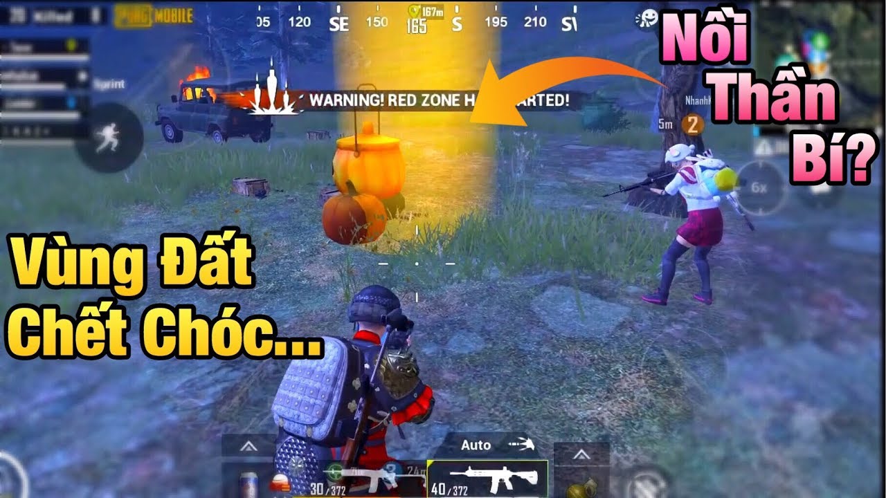 [PUBG Mobile] Cùng Người Lạ Khám Phá Vùng Đất Halloween | Nồi Bí Đỏ Nấu Ra Trang Bị | T98