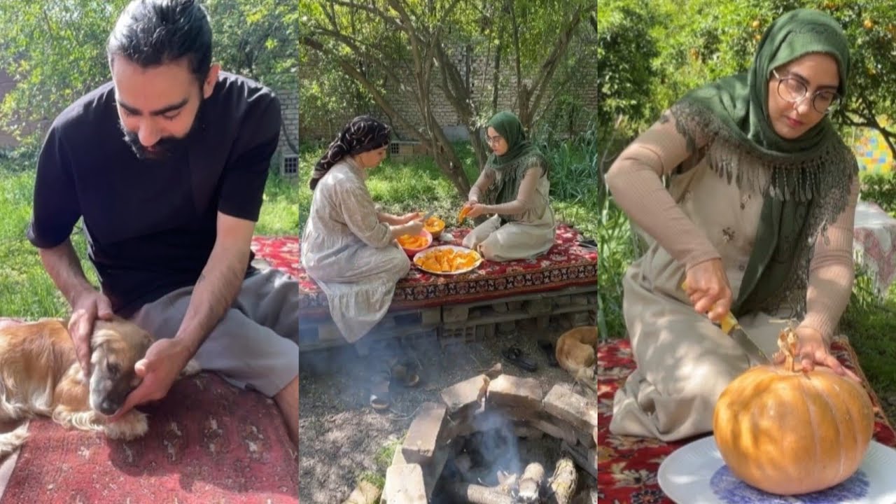Pumpkin Rice with Garlic Yogurt| A Traditional Taste Between the Scent of the Garden and the Village