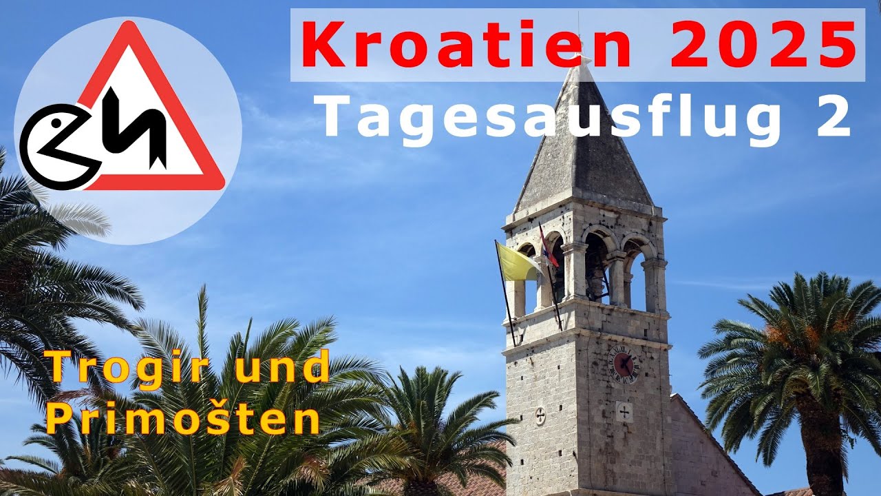 Trogir und Primošten | Tagesausflug 2, Kroatien Tour 2025