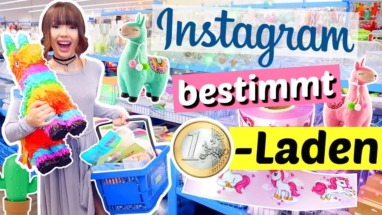 im 1€ LADEN Instagram Aufgaben kaufen 😱 | ViktoriaSarina
