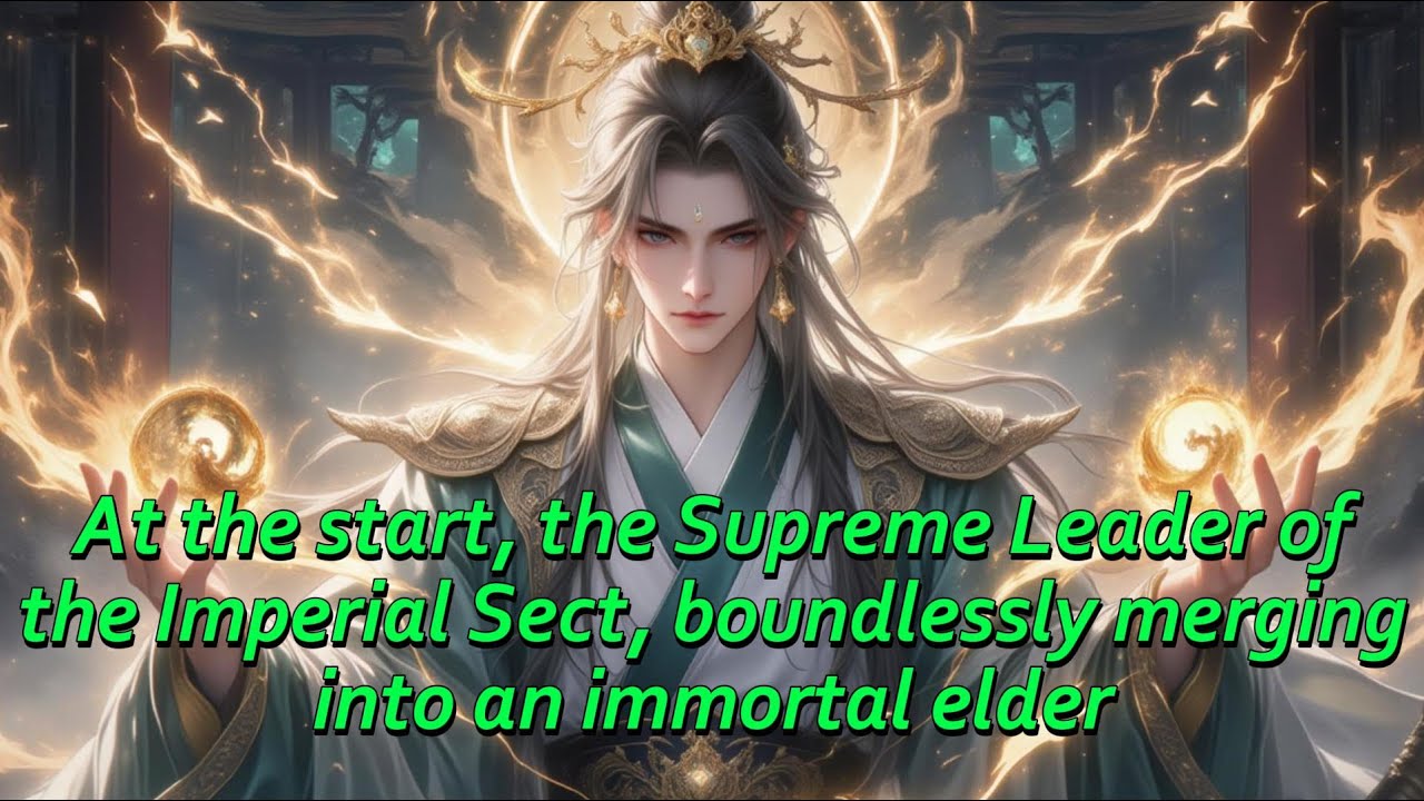 At the start, the Supreme Leader of the Imperial Sect, boundlessly merging into an immortal elder.