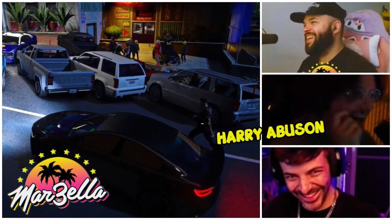 BO(DESST) ve a HARRY atracar y le GRITA COSAS XDD - MARBELLA VICE 3
