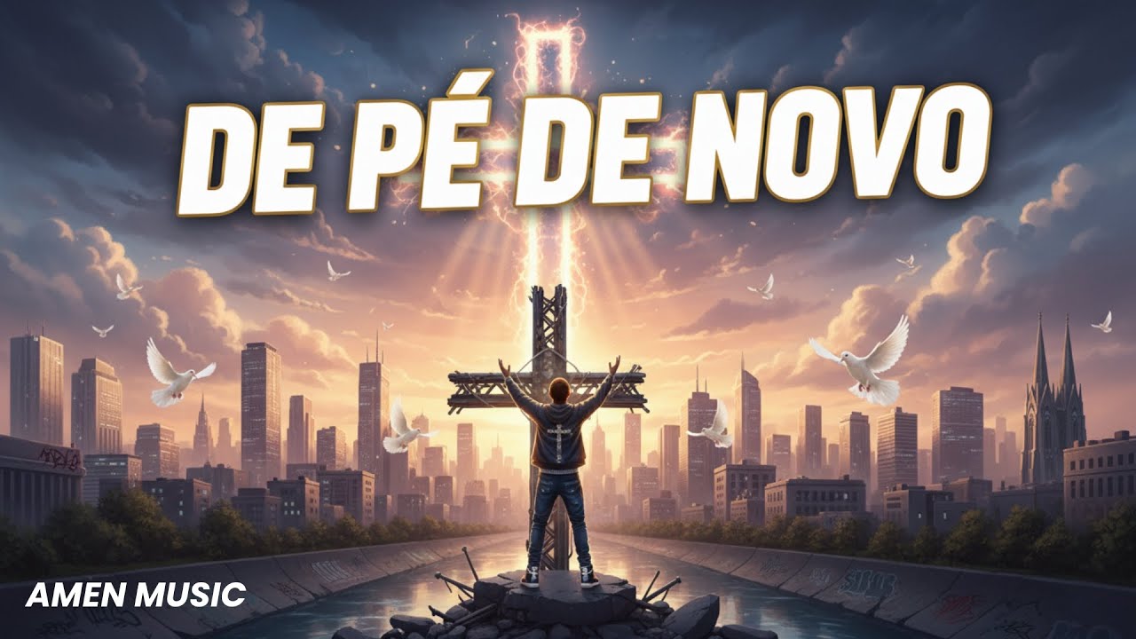 DE PÉ DE NOVO | Trap Gospel Impactante Que Vai Te Levantar | Ouça Hoje!
