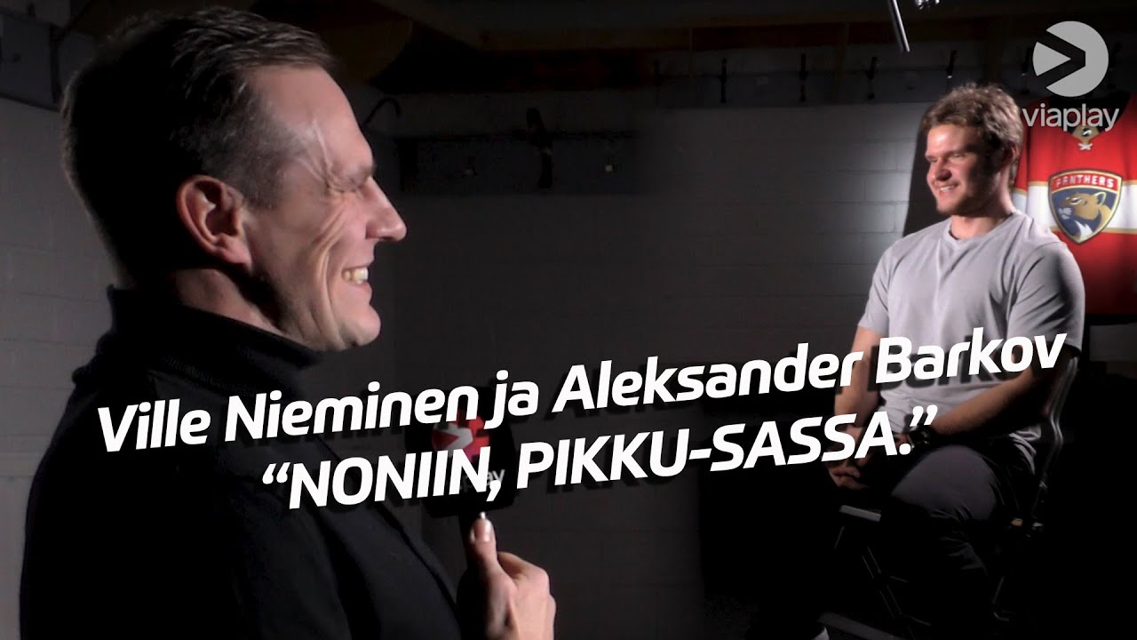 Ville Niemisen ja Aleksander Barkovin lämmin kohtaaminen | 
