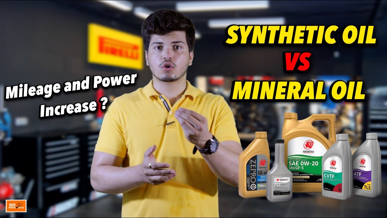 Synthetic oil VS Normal engine oil | BEST ENGINE OIL FOR BIKE | SR Motoworld