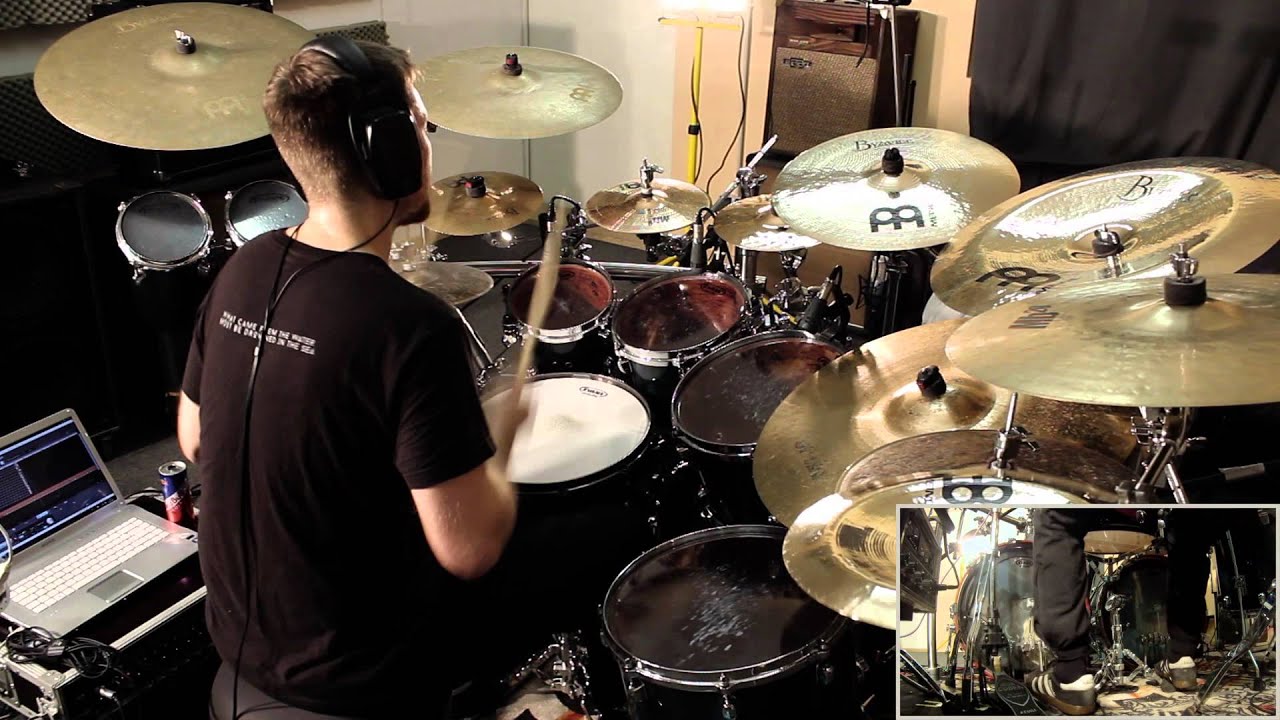 Hannes Grossmann (Obscura, Blotted Science) - "Alien Utopia" Drum Cam