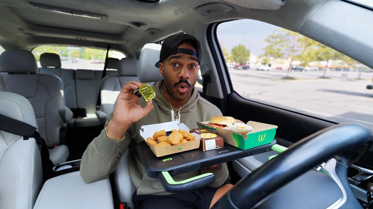 Trying McDonald's New Gold Menu & Sauce