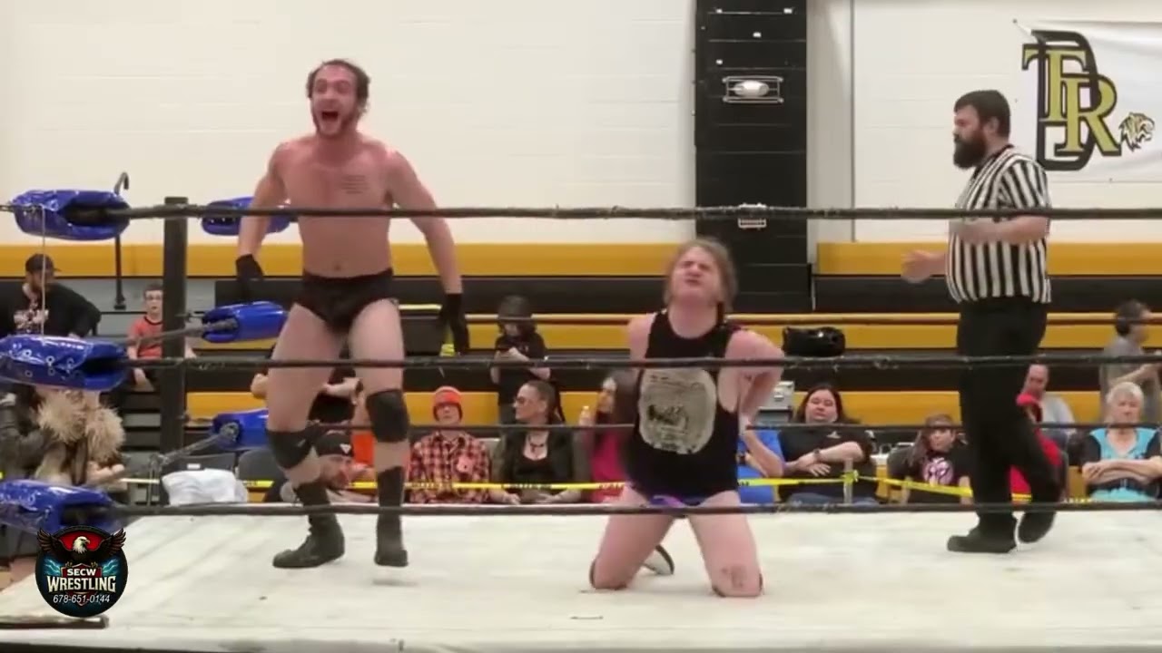 SECW    -     JAN 9 CRUISERWEIGHT CHAMPIONSHIP MATCH 240 ROME ST TEMPLE GA