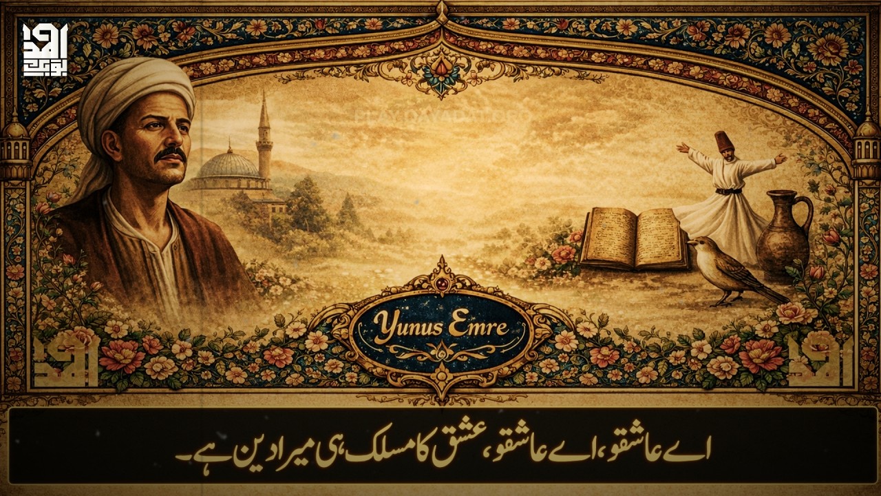 İy &Acirc;şıkan İy &Acirc;şıkan | &lsquo;Işk Mezhebi D&icirc;nd&uuml;r Bana | Yunus Emre | Sufi Kalam | Urdu Subtitles