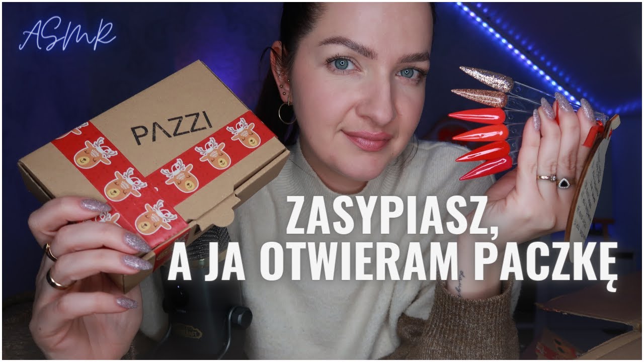 ASMR UNBOXING • Zasypiasz, a Ja Otwieram Paczkę 📦 Polish ASMR / ASMR Po Polsku