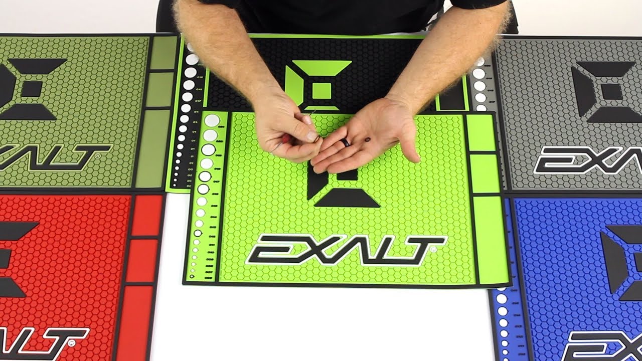 Exalt HD Rubber Paintball Tech Mat - Review