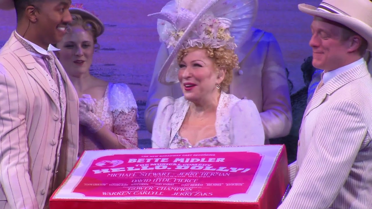 Bette Midler's Surprise Onstage Birthday Party at Hello, Dolly!