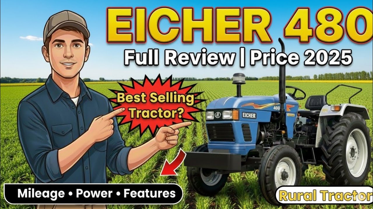 Eicher 480 Review 2025 &ndash; Real Truth & Power Test | Mileage Shock! 