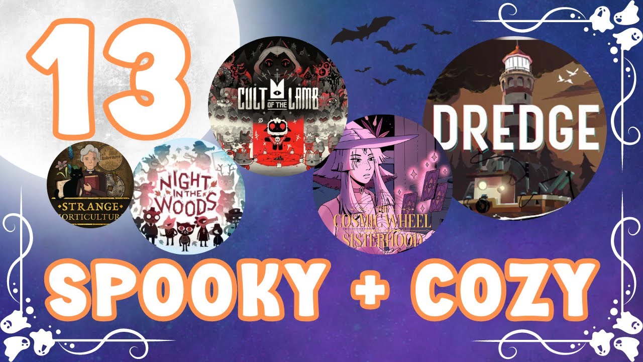 13 Dark Cozy Games to Play for Halloween | #spookygames #halloweengaming #cozygaming