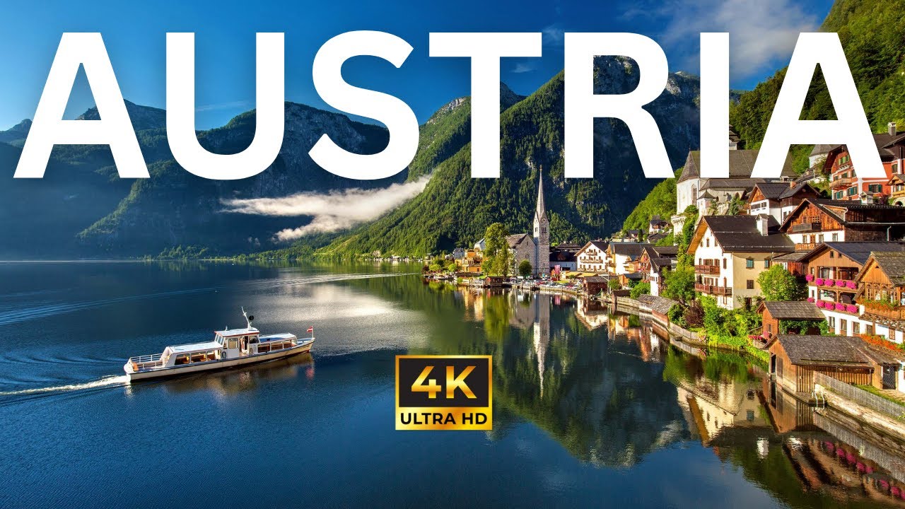 Austria in 4K Drone: Breathtaking Alpine Aerial Tour | Scenic Austria from Above