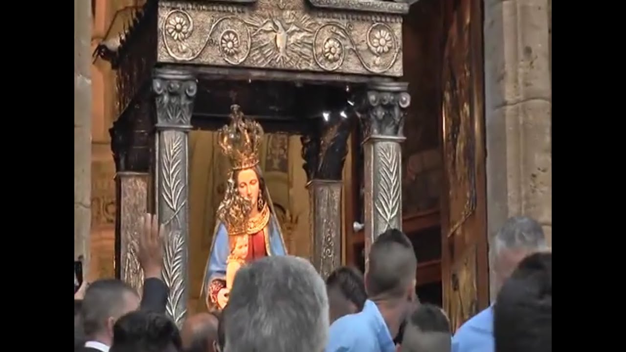 Processione MADONNA DEL MAZZARO 2016, Patrona di Mazzarino