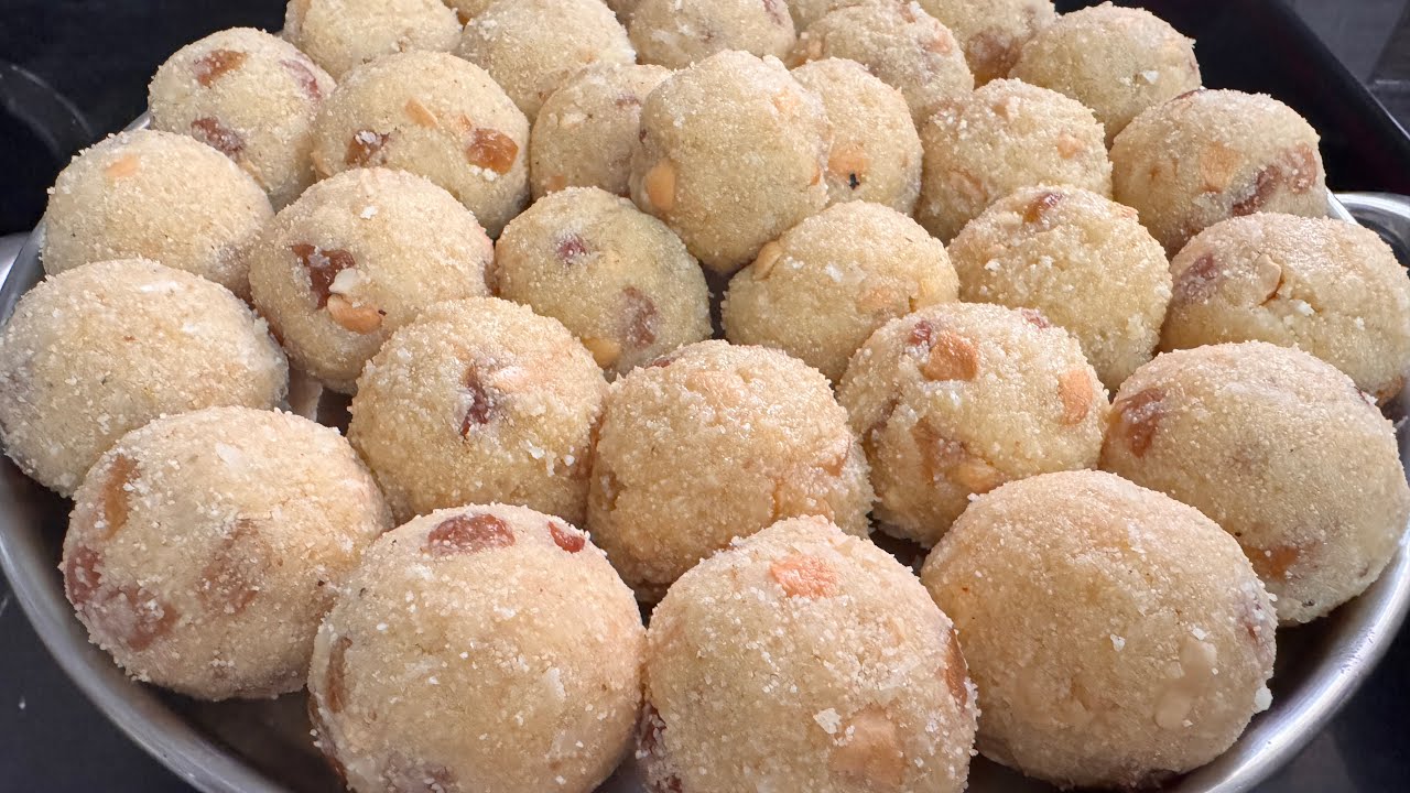 Rava laddu || ರುಚಿಯಾದ ರವೆ ಉಂಡೆ 