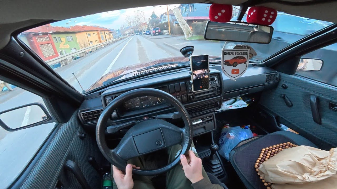 👉 No Music. No Mods. Just 1992 Diesel. | Golf 2 POV