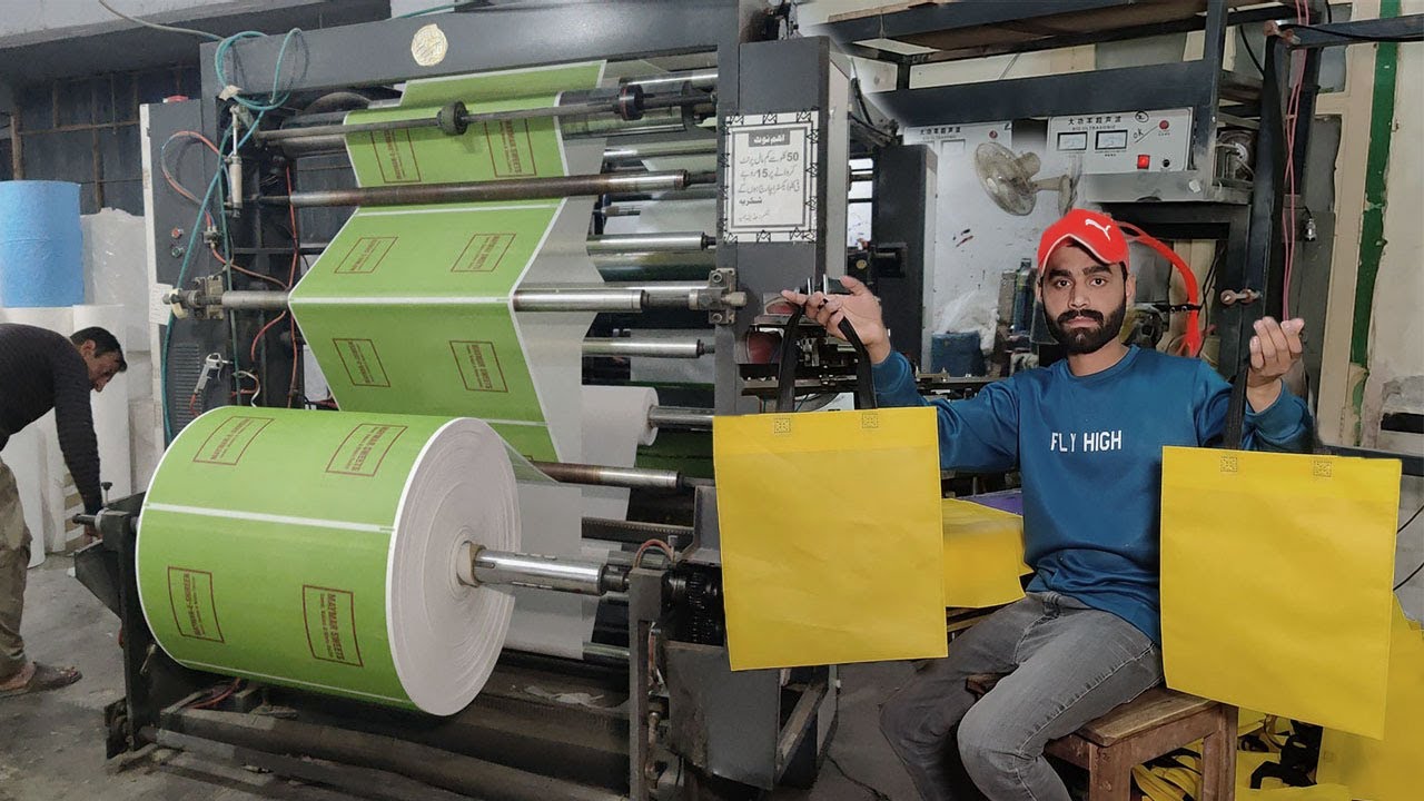 How non woven Shopping Bags are made in factory Fantastic Process