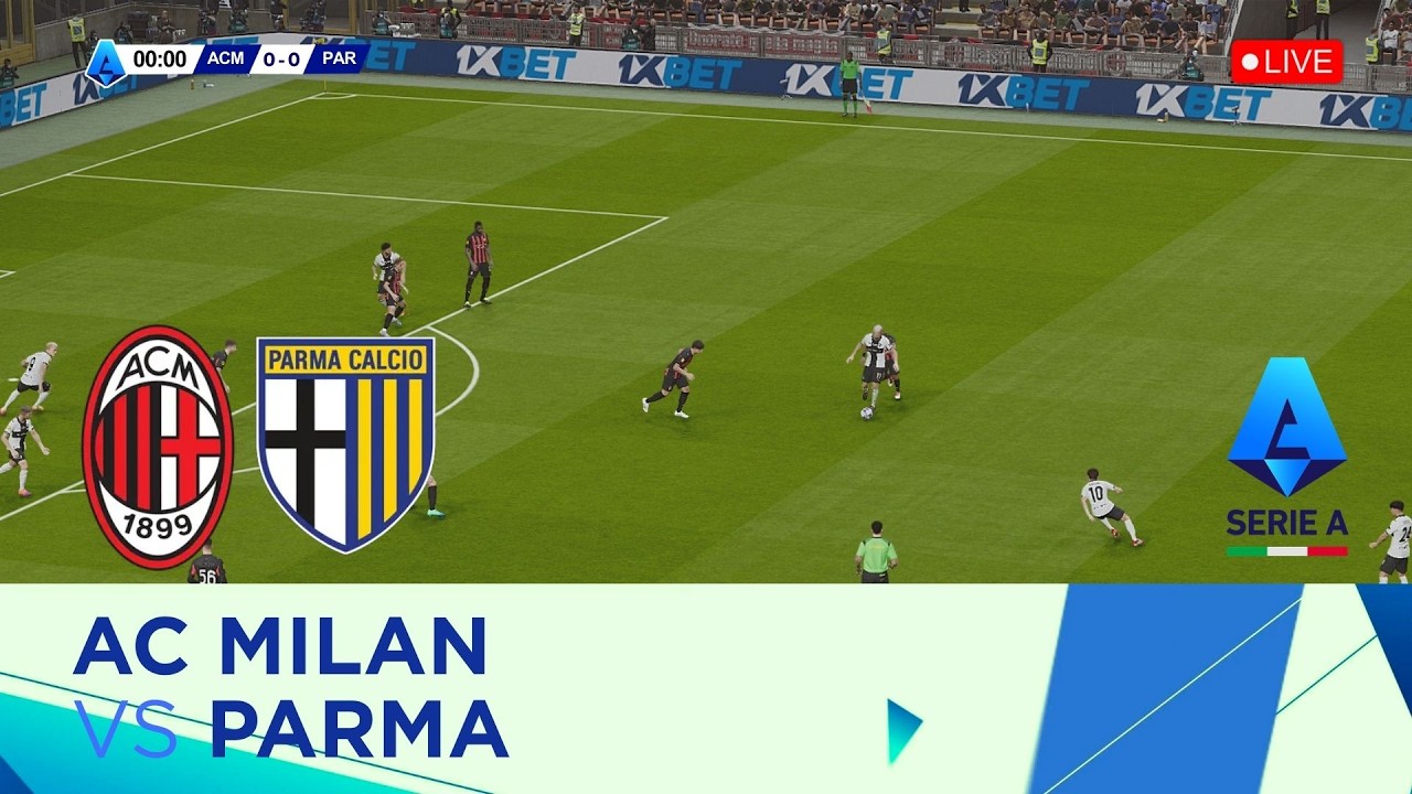 🔴LIVE AC Milan vs Parma | Serie A Round 26 | Live Commentary & Score Real Time | Game Simulation