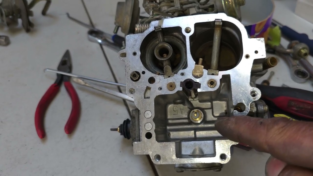 carburador toyota 22r reconstrucción