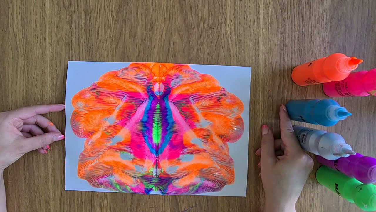 Pintura Simétrica - Symmetry Painting