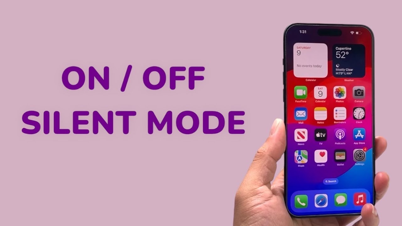 iPhone 15 Pro Max: How To Turn ON / OFF Silent Mode