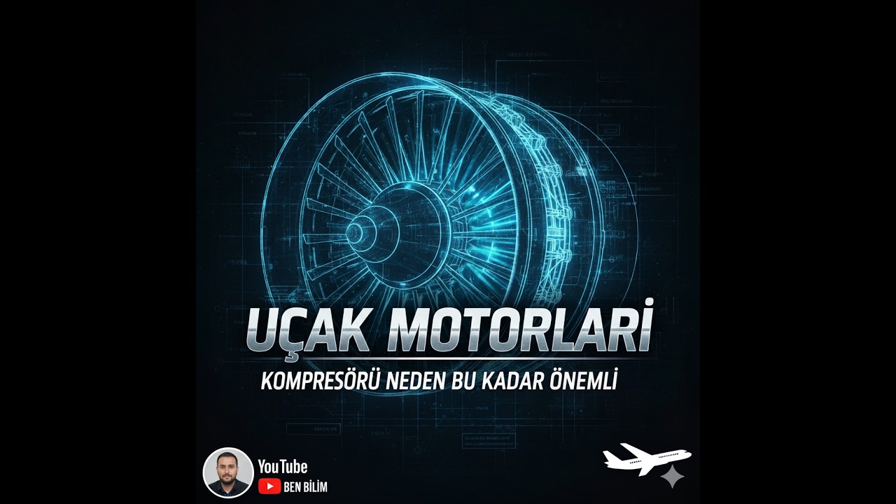 Uçak Motorlarının Akciğeri! (Kompresörler)