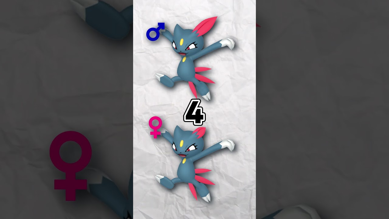 Encuentra la diferencia SNEASEL #pokemonescarlatapurpura #quienesesepokemon #pokemon