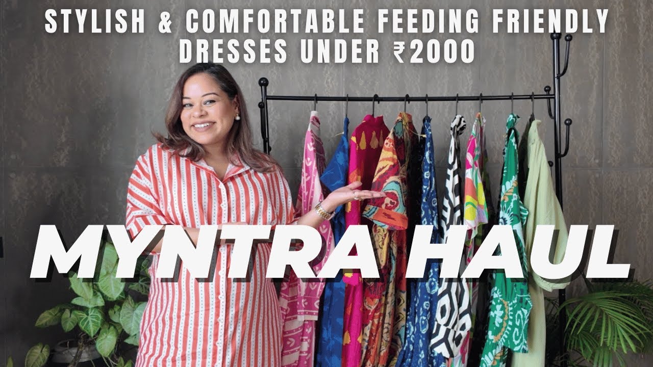 BEST DRESSES FOR PREGNANCY & FEEDING | AFFORDABLE PICKS FROM MYNTRA