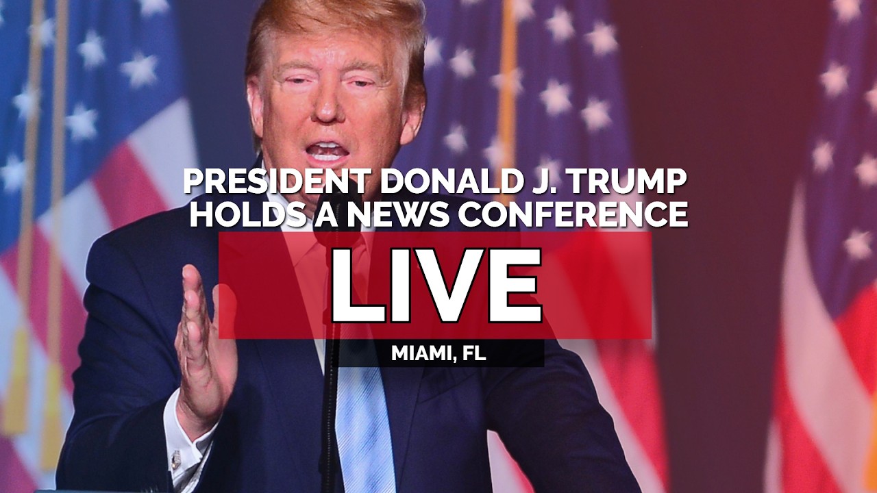 LIVE: President Trump Holds a News Conference From Trump Doral - 03/09/26
