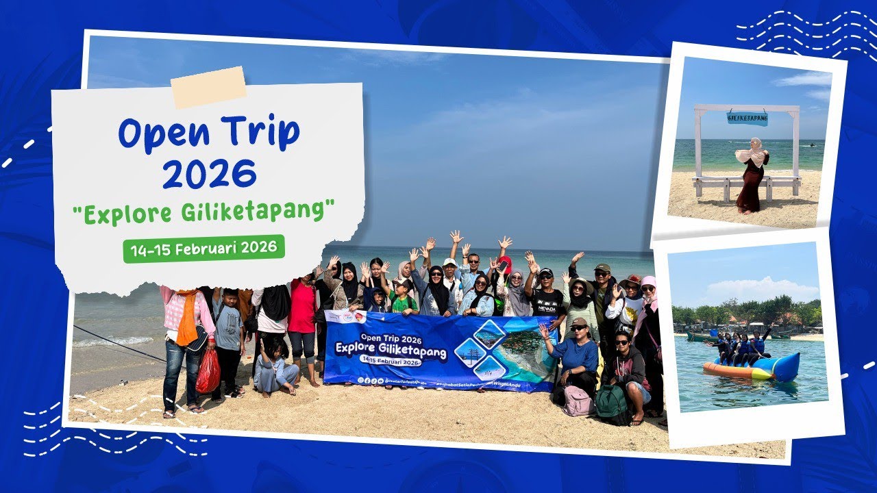 Open Trip Gili Ketapang 14-15 februari bersama Lestari Wisata Jogja