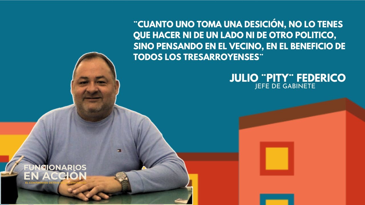 FUNCIONARIOS EN ACCIÓN | JULIO ¨PITY¨ FEDERICO | EPISODIO 12