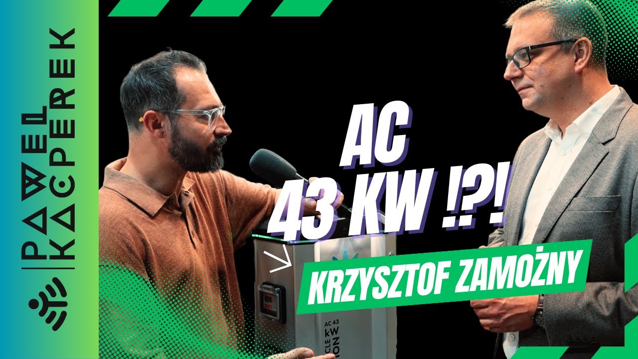 43 kW AC zamiast drogiego DC? Nowe stacje, które mogą namieszać - Krzysztof Zamożny, Garo Polska