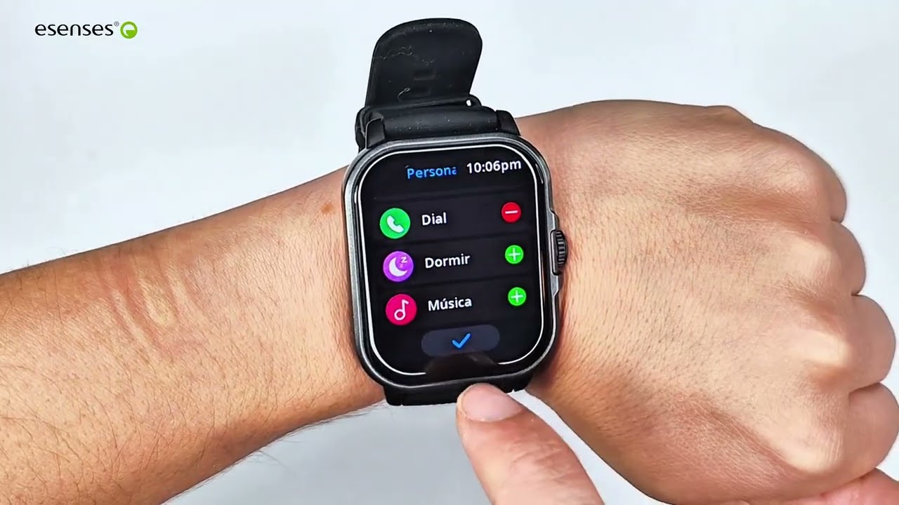 Manual de uso Smart Wach esenses Cuadrado IPS 2.01