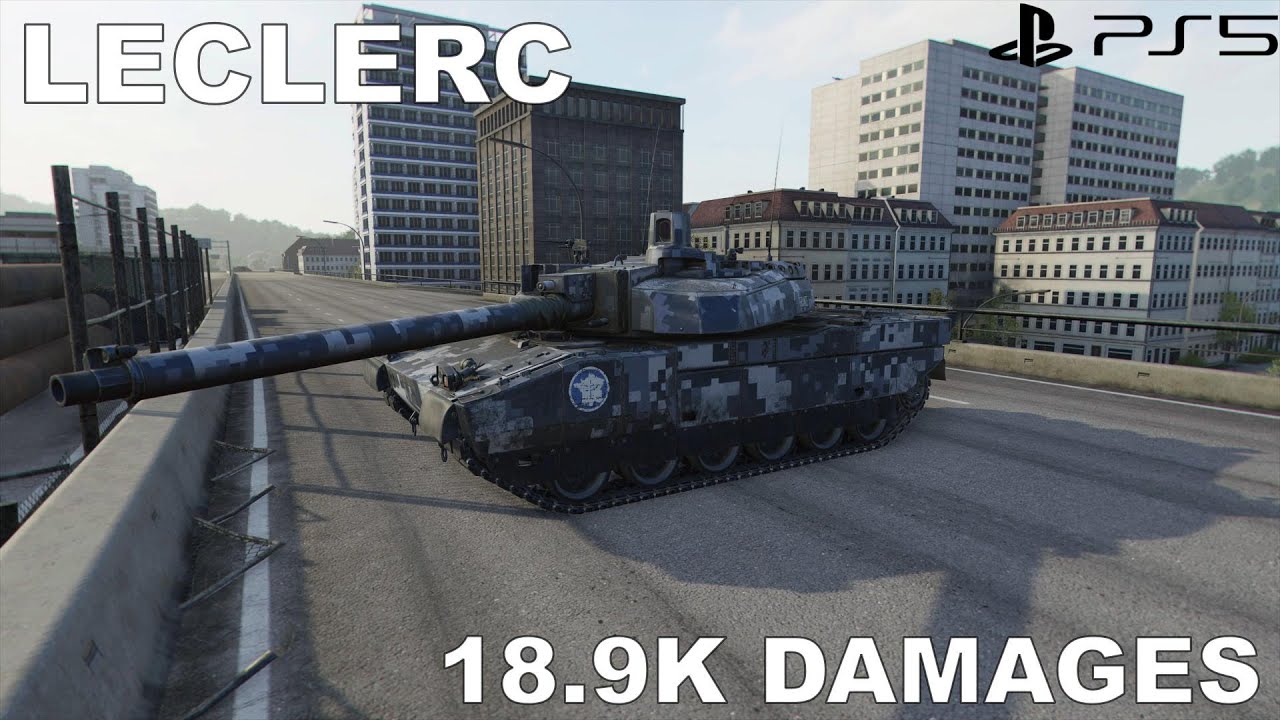 WoT Console | LECLERC | Gameplay 18.9K Dmg - 9Kills