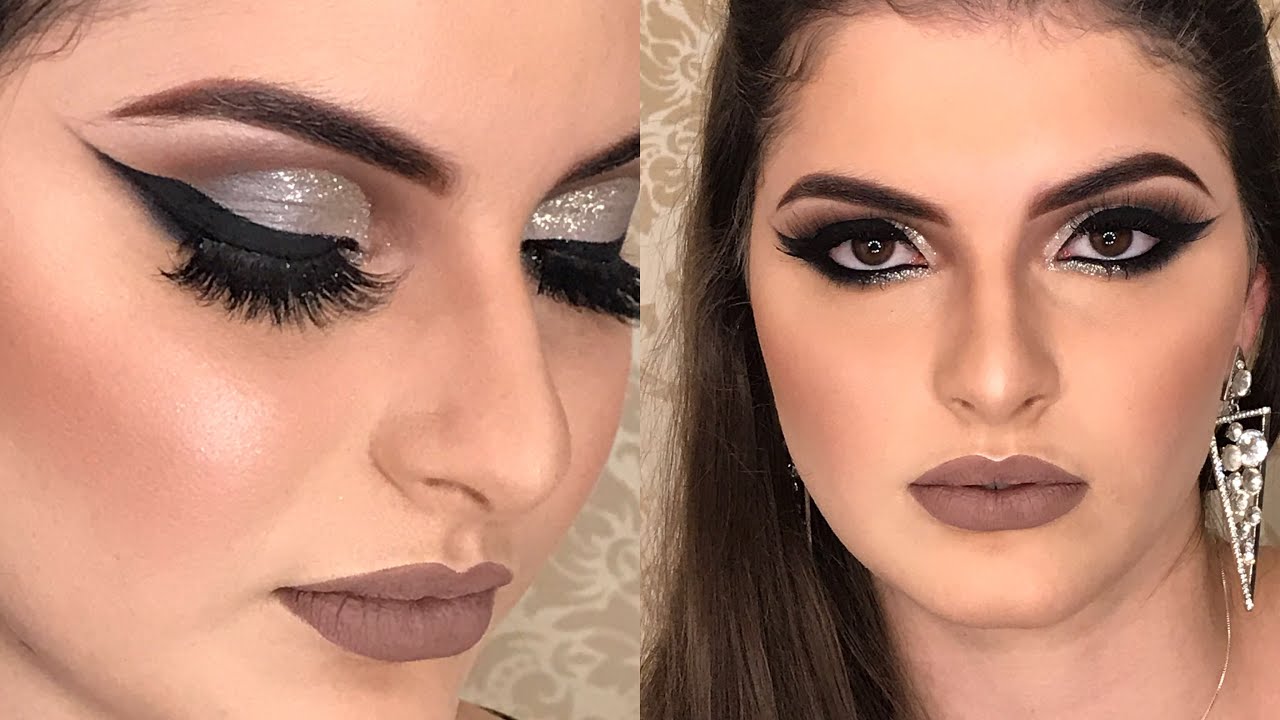 Cut Crease e delineado Grafico Asa de Anjo