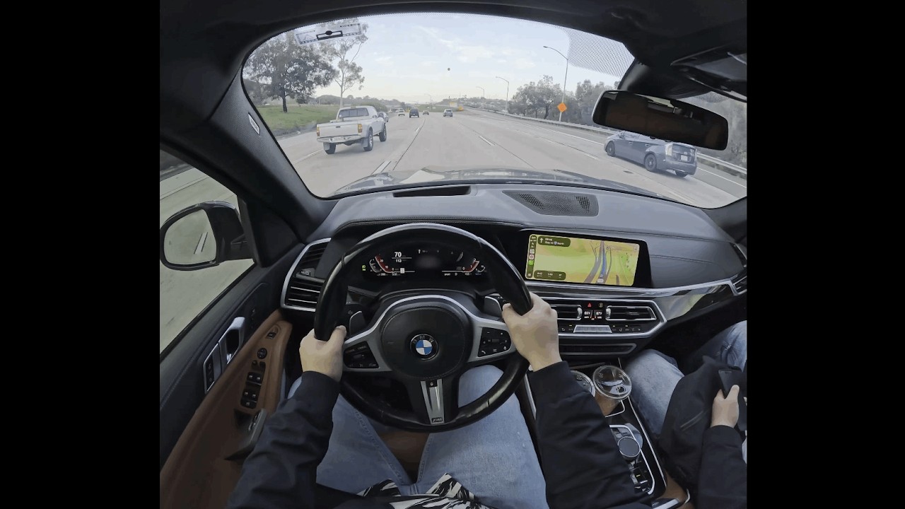 2021 BMW X5 xDrive45e POV Drive