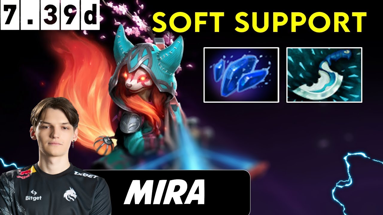 Mira Hoodwink Soft Support - Dota 2 Patch 7.39d Pro Player Gameplay