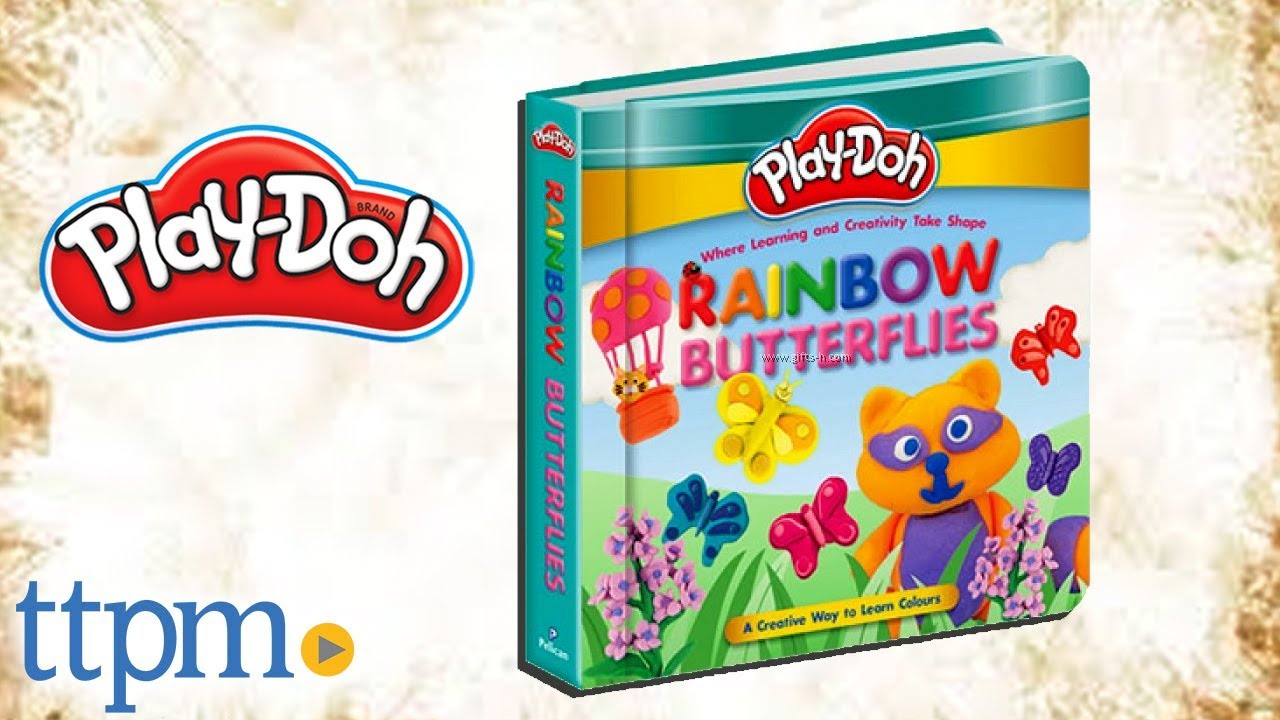 Play-Doh: Rainbow Butterflies - Board Book for Kids published by Silver Dolphin Books