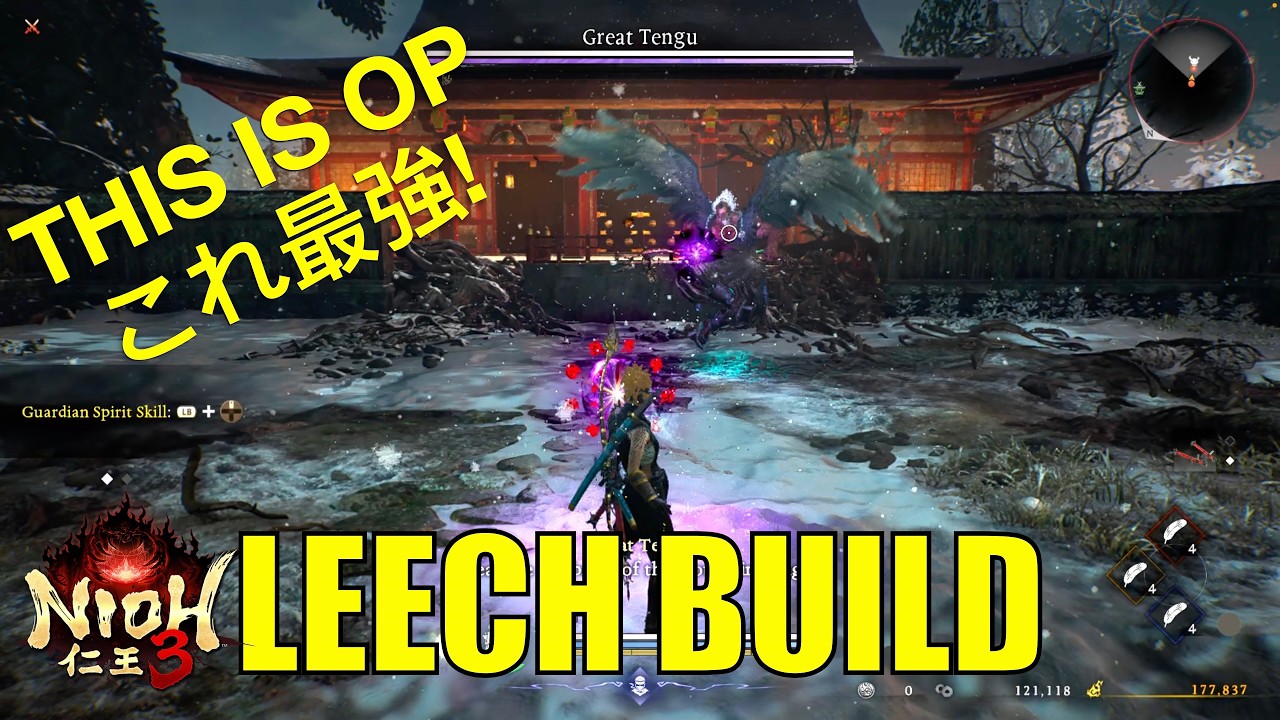 Nioh 3 Leech Build Is INSANE – Tonfa Mid-Air Combat Setup Destroys Bosses